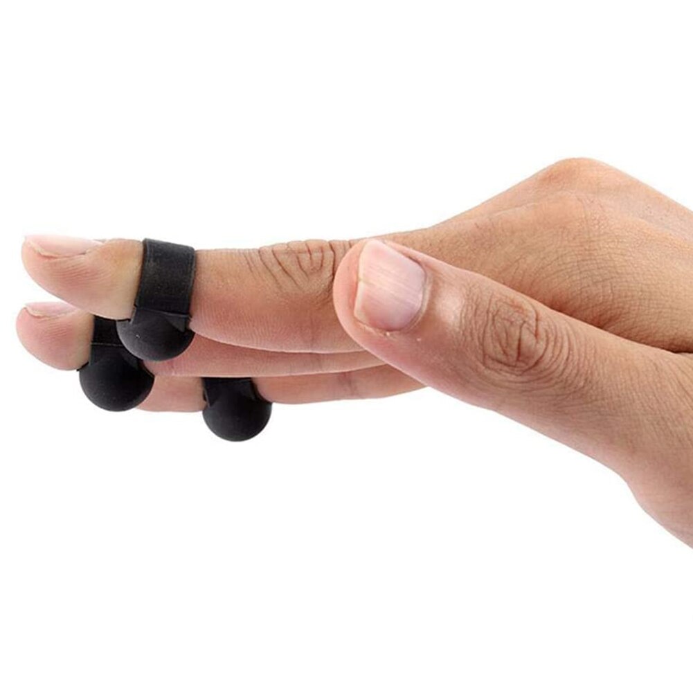 4pcs Steel Tongue Drum Finger Picks Silicone Rubber Handpan Finger Sleeves， Bag，Drumsticks Stick Tongue Drum annex