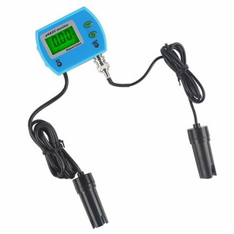 2 i 1 ph klormeter tester ph tester klor vann test enhet som måler til svømmebasseng akvarium piscina