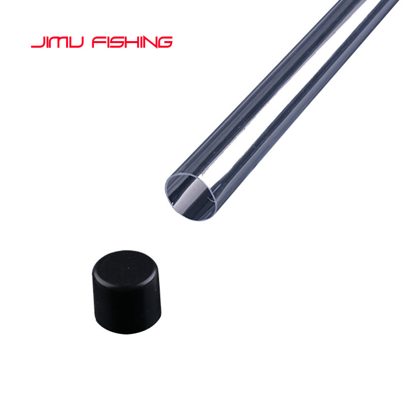 2pcs/lot Fishing Floats Tube+2pcs Tube Fishing Bobber PVC Floats Protection Storage Tube Portable Boya Pipe Fishing Tools