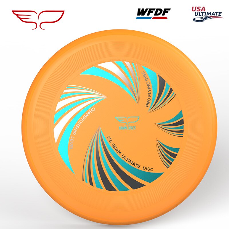 Yikun ultimate flying plate sertifisert av wfdf for ultimate disc konkurranse sport mange farger 175g- wave