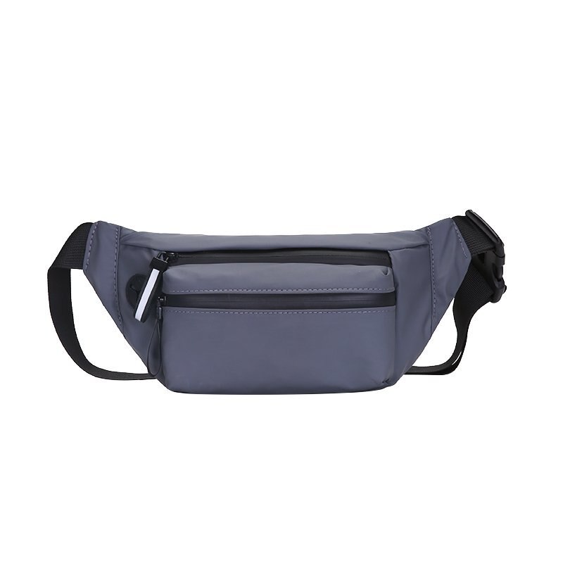 Traveling Waist Bag For Women Outdoor Sports Crossbody Bags Casual Waterproof Multifunction Purse Men Chest Pack G210: Gray