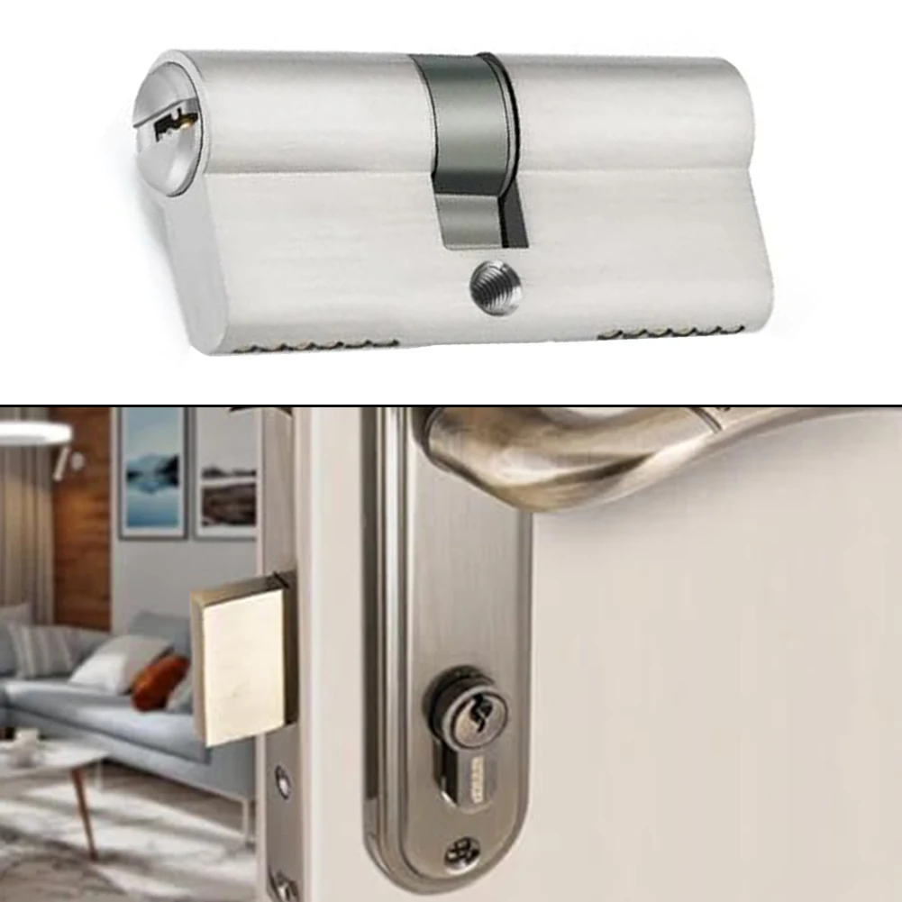 Anti-pry Lock Cylinder Bedroom Door Lock Bedroom Fixed Screw Installation High Highly Secure Long-lasting