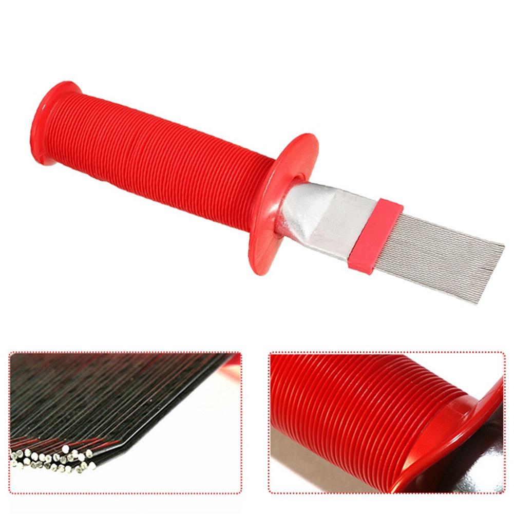 Universal Refrigeration HVAC Fin Comb Straightening Cleaning Brush Rake Air Conditioner Fin Comb Condenser Fin Comb Clean Tool