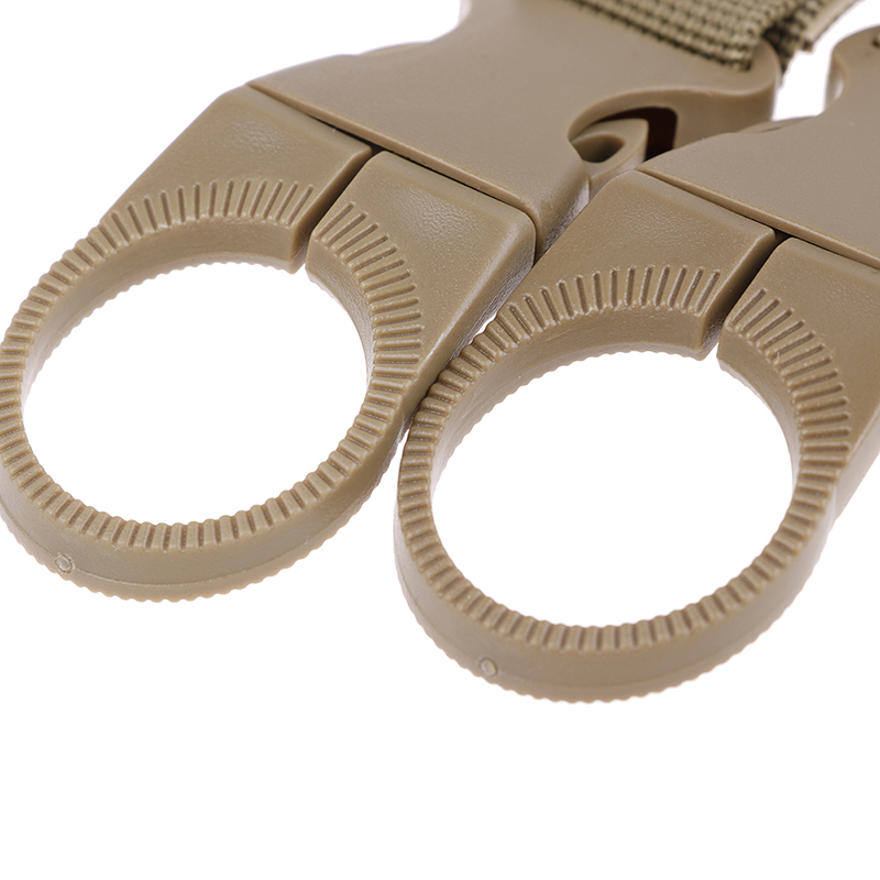 2 stks Waterfles Houder Klimmen Karabijnhaak Riem Rugzak Hanger Haken Clip Multifunctionele Waterfles Nylon Gesp Haak