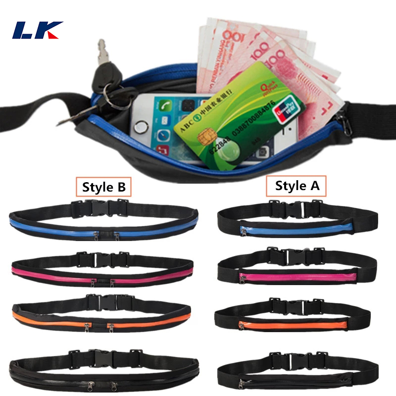 Bolsa deportiva para correr, riñonera de bolsillo para correr, ciclismo, trotar, riñonera, bolsa para teléfono, bolsillo, bolsa de gimnasio ajustable impermeable