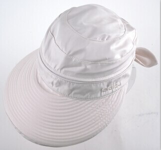 Zomerhoeden voor vrouwen chapeu feminino vizieren pet zon anti-uv hoed 8 kleuren: Beige