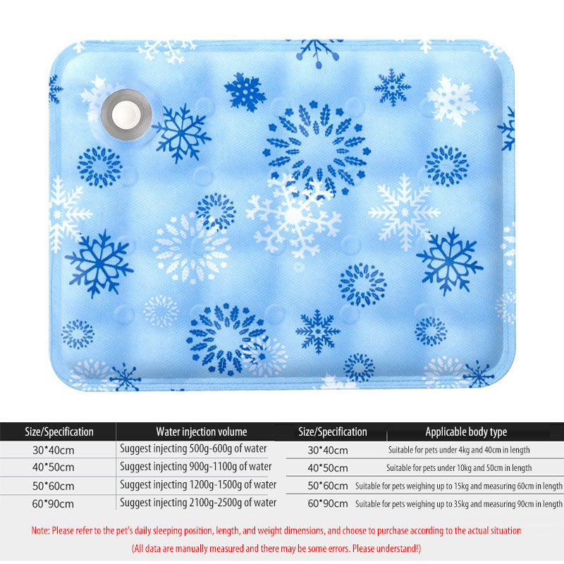 Hond Kat Ijs Kussen Zomer Koeling Gel Mat Water Kussen Huisdier Cool Duurzaam Deken Sofa Ijs Mat Deken Slaapzaal Ijs Mat