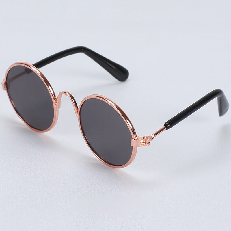 Gafas de sol bonitas para gato y perro, lentes para perro pequeño, fotos, productos para mascotas, 1 unidad: Black