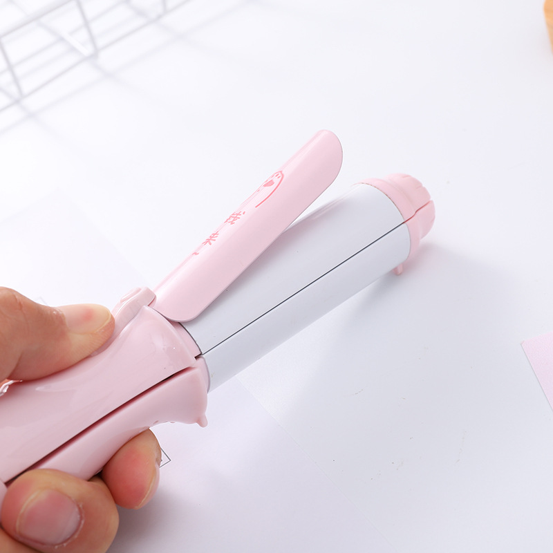 2 in 1 cartoon rol stijltang dual-use kapper dames student haar stijltang krultang draagbare elektrische spalk krultang