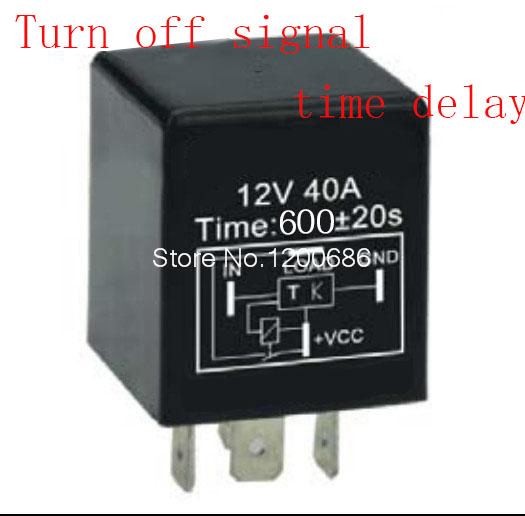 FN YS020 30A 10 minuten vertraging uit na schakelaar uit Automotive 12V Tijdrelais SPDT 600 seconde vertraging ontgrendeling relais