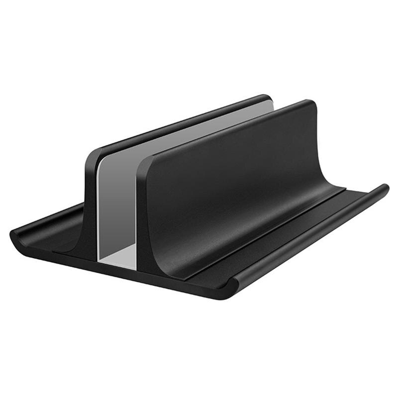 Vertical Adjustable Laptop Stand Aluminium Alloy Notebook Mount Base Erected Space-saving Holder for MacBook Pro/Air PC: Single-slot