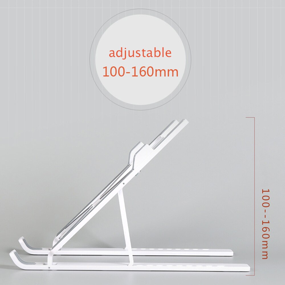 ABS Adjustable Laptop Holder Foldable Laptop Stand Notebook Stand Portable Notebook Support For MacBook Air Pro Computer