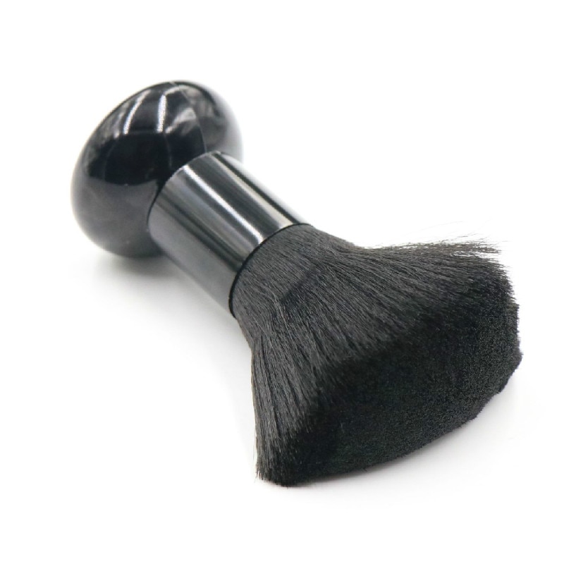 1 Pc Soft Black Neck Gezicht Duster Baard Borstels Kapper Haar Cleaning Haarborstel Salon Snijden Kappers Styling Makeup Tools