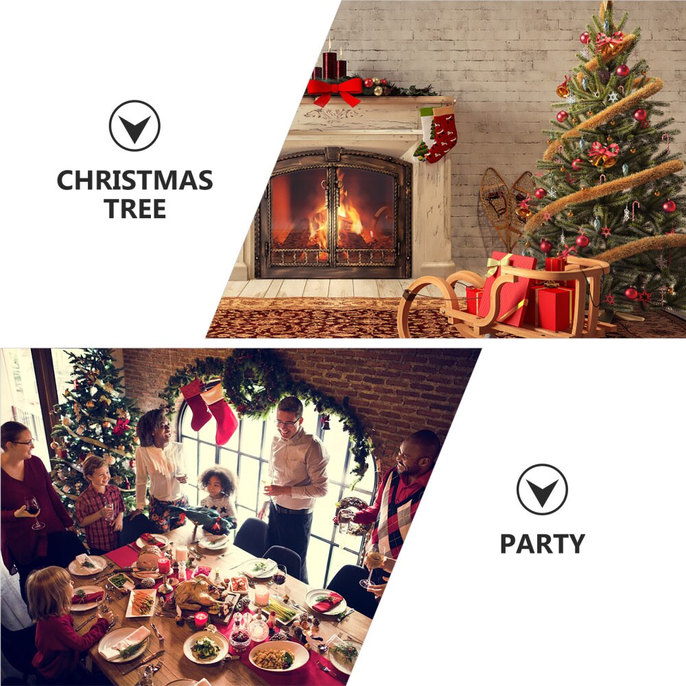 1pc kerstboomstertoppers, decoratiebenodigdheden voor kerstboomversiering