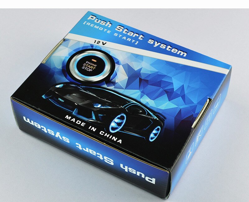 Remote Control Start Engine Keyless Car Autostart One Button Start Ignition Automation Preheating Remoulded System 12V Universal