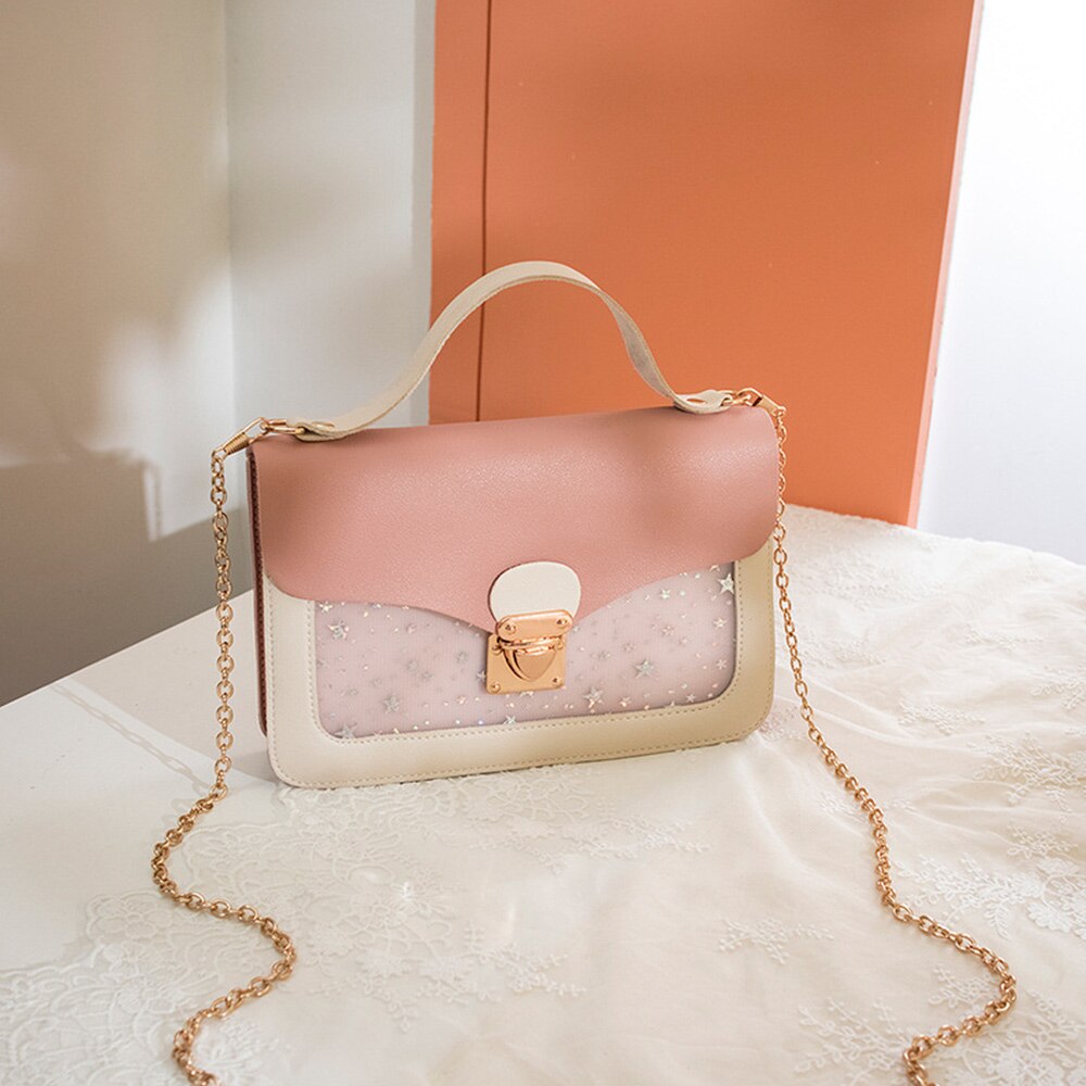 sacs à bandoulière pour femmes femmes Sac Sac à bandoulière messager pour fille Sac à Main Bolsas dames téléphone Sac à Main Sac Main Femme: pink