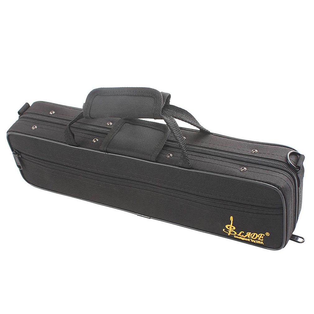 ammoon flauta funda Gig bolsa mochila de de caja resistente al agua 600D relleno de algodón de espuma con correa de hombro ajustable