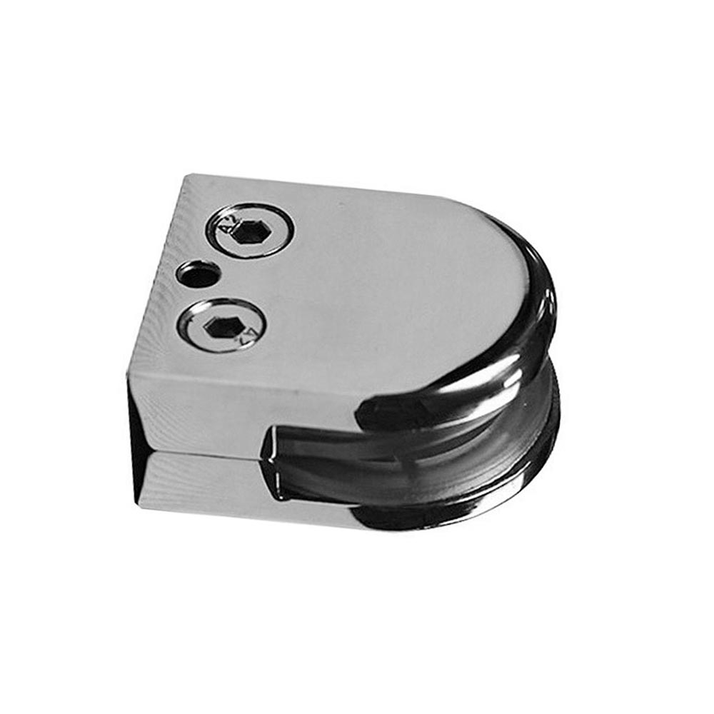 6-8mm Stainless Steel Glass Clamp Holder Shelf Support BracketGlass Home Door Hardware Furniture