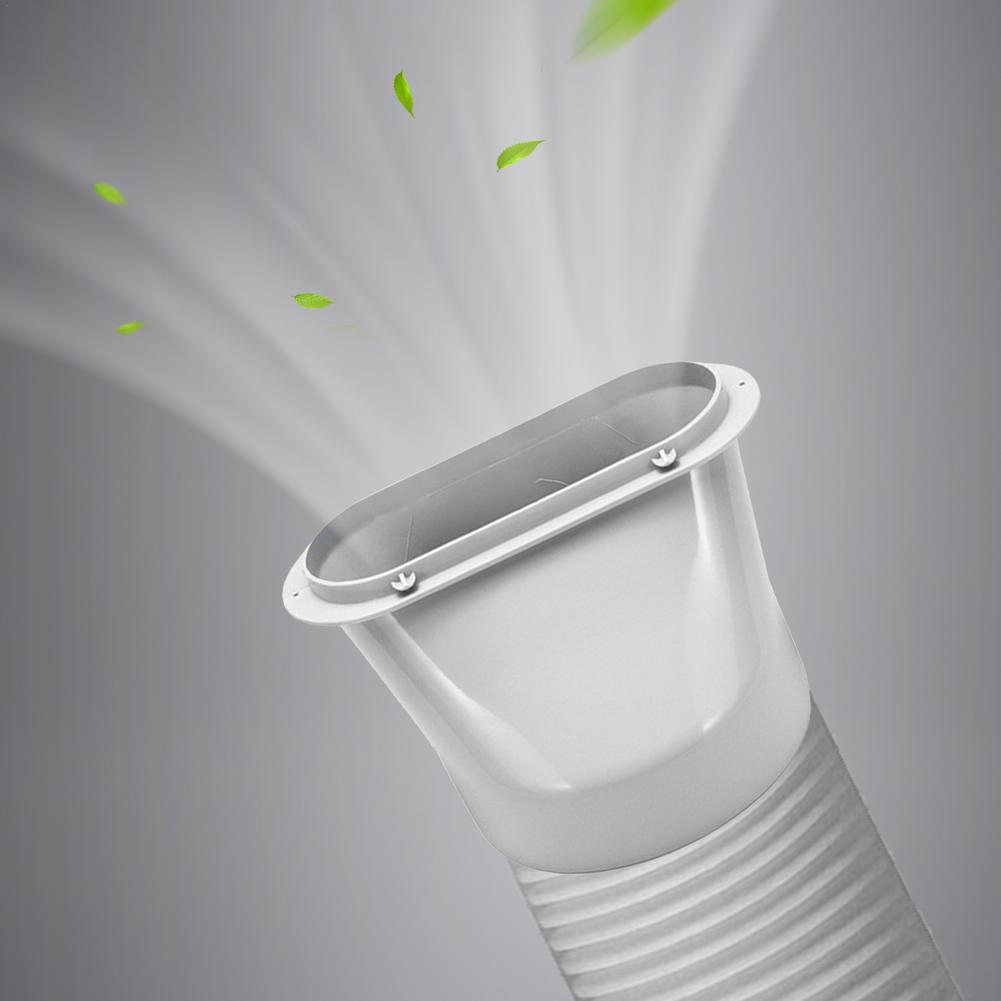Portable AC Coupler Window Air Vent Interface Conditioner Exhaust Hose Adapter Air Conditioning Exhaust Outlet Pipe Connector