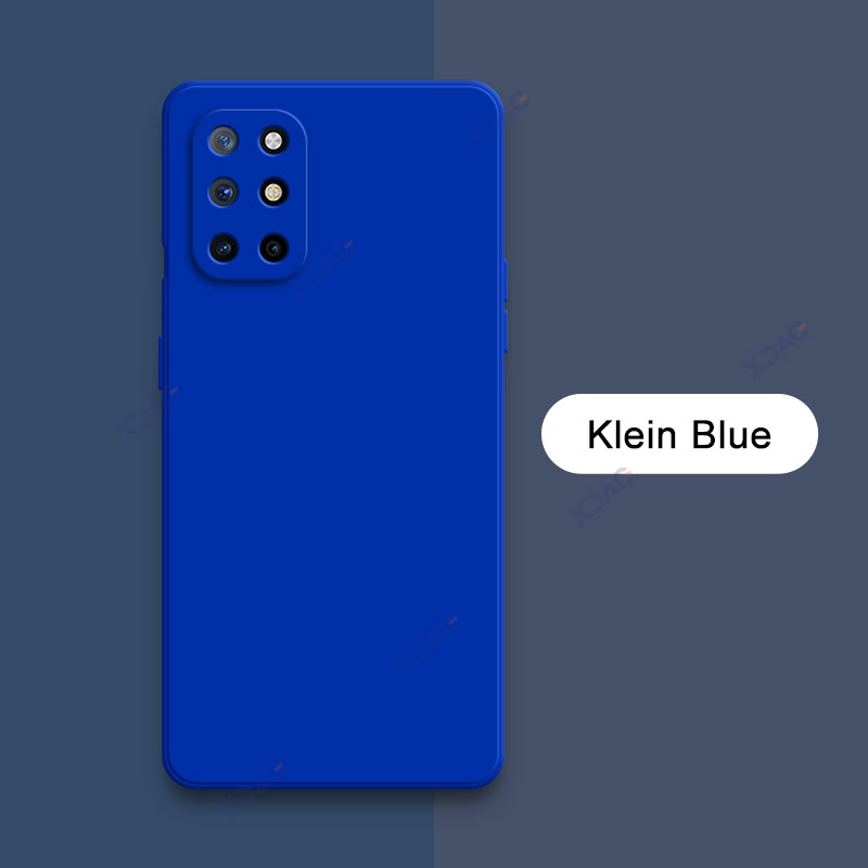 Für OnePlus 8T 5G doppelt Liner Telefon fallen 360 Weiche Original Quadratische Flüssigkeit Silikon Zurück Abdeckung eins Plus onePlus8T 8T Hülse Taschen: Nylon / Armee Grün