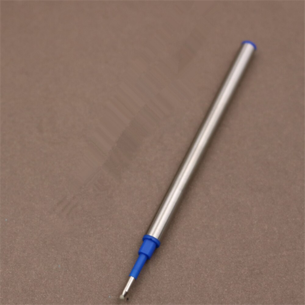 1 Pcs Universal Luxury Metal Refills Blue Black Ink Smooth Writing Business Pen Replacement Signature Refill School Supplies: Blue