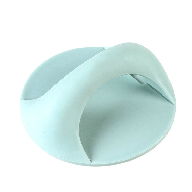 Self-adhesive Door Handles Round Plastic Knobs Multi-purpose Wardrobe Pulls Glass Window Refrigerator Furniture Knobs: 01