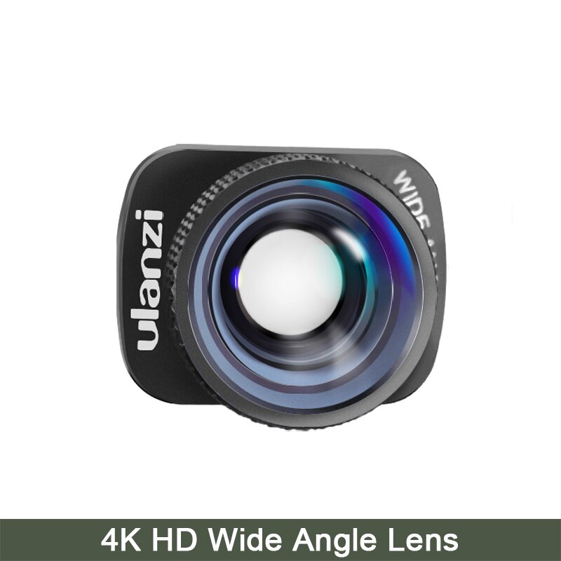 Ulanzi OP-11 Osmo Pocket 1.33X Anamorphic Lens Widescreen Wide Angle Lens for Video Vlog Filmmaking Photography Accessories: wide angle lens