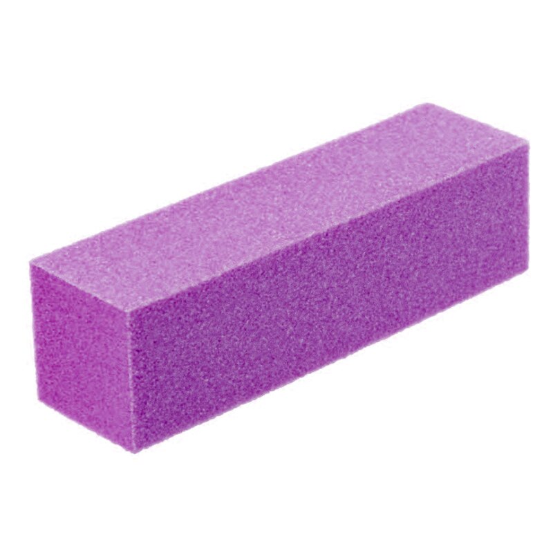 1pc form nagelbuffertar fil för uv gel svamp nagelfil buffert block polish manikyr pedikyr slipning nail art verktyg mjuk buff