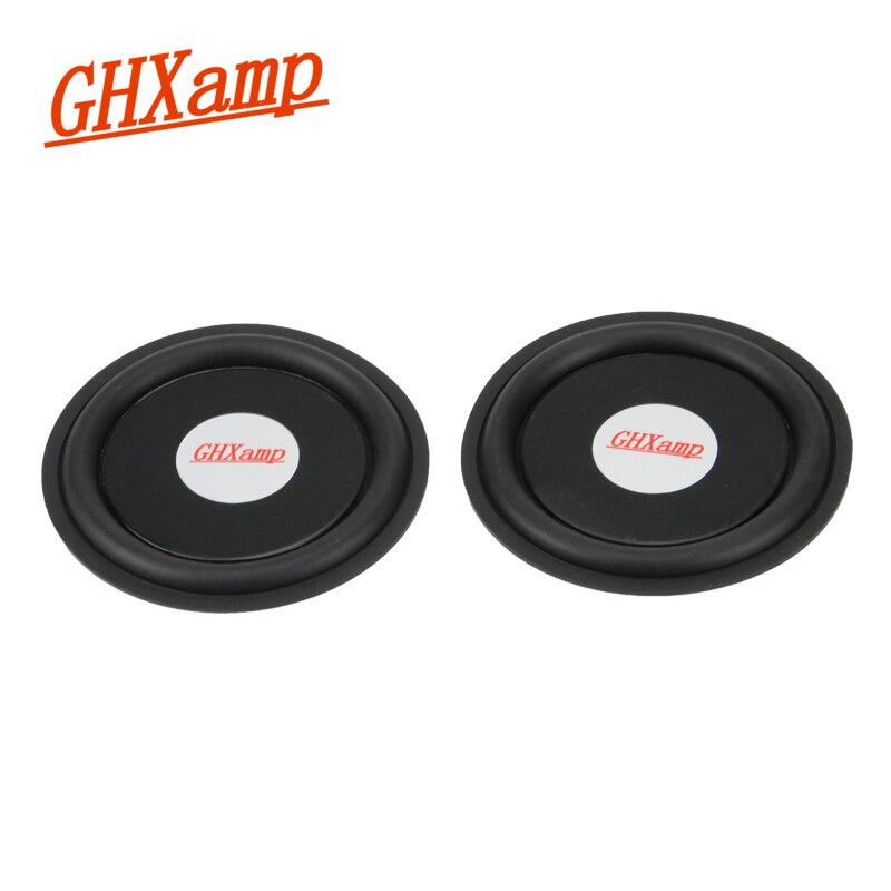 GHXAMP 95 MM 4 inch Rubber Bass Trillingen Plaat Membraan Woofer Straling Passieve Radiator Speaker Voor Subwoofer DIY 1 Pairs