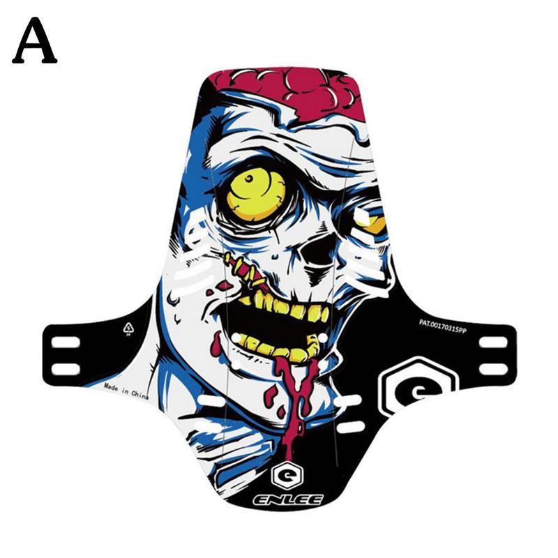 Leuke Cartoon Patroon Bike Fenders Draagbare Ultra-Dunne Fietsen 28Cm 4 Model Guard Fiets Accessoires Mud Spatbord Univer l6O2: A