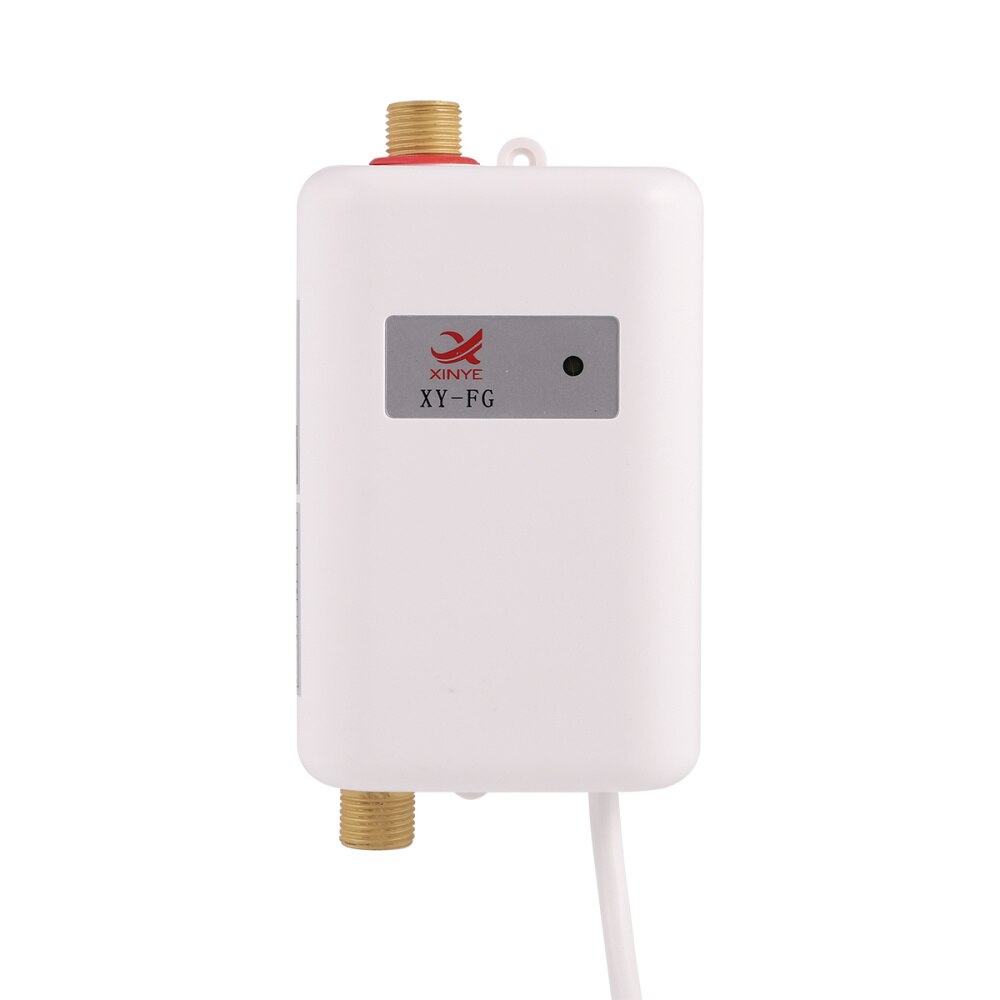 3800W Mini Boiler Miniatuur Water Warmte Kraan Elektrische Voor Keuken Wasbak Badkamer Met Au Plug (Zwart): White