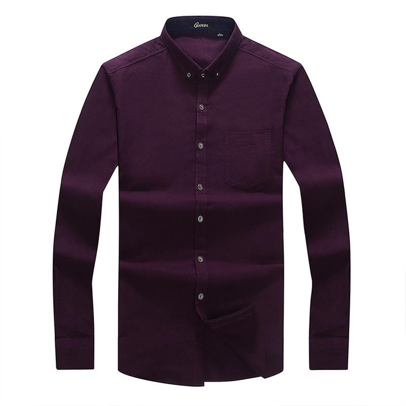Plus size 8xl 7xl 6xl 5xl merkeklær slim fit menn langermet skjorte rutete bomull avslappet sosial løs hel