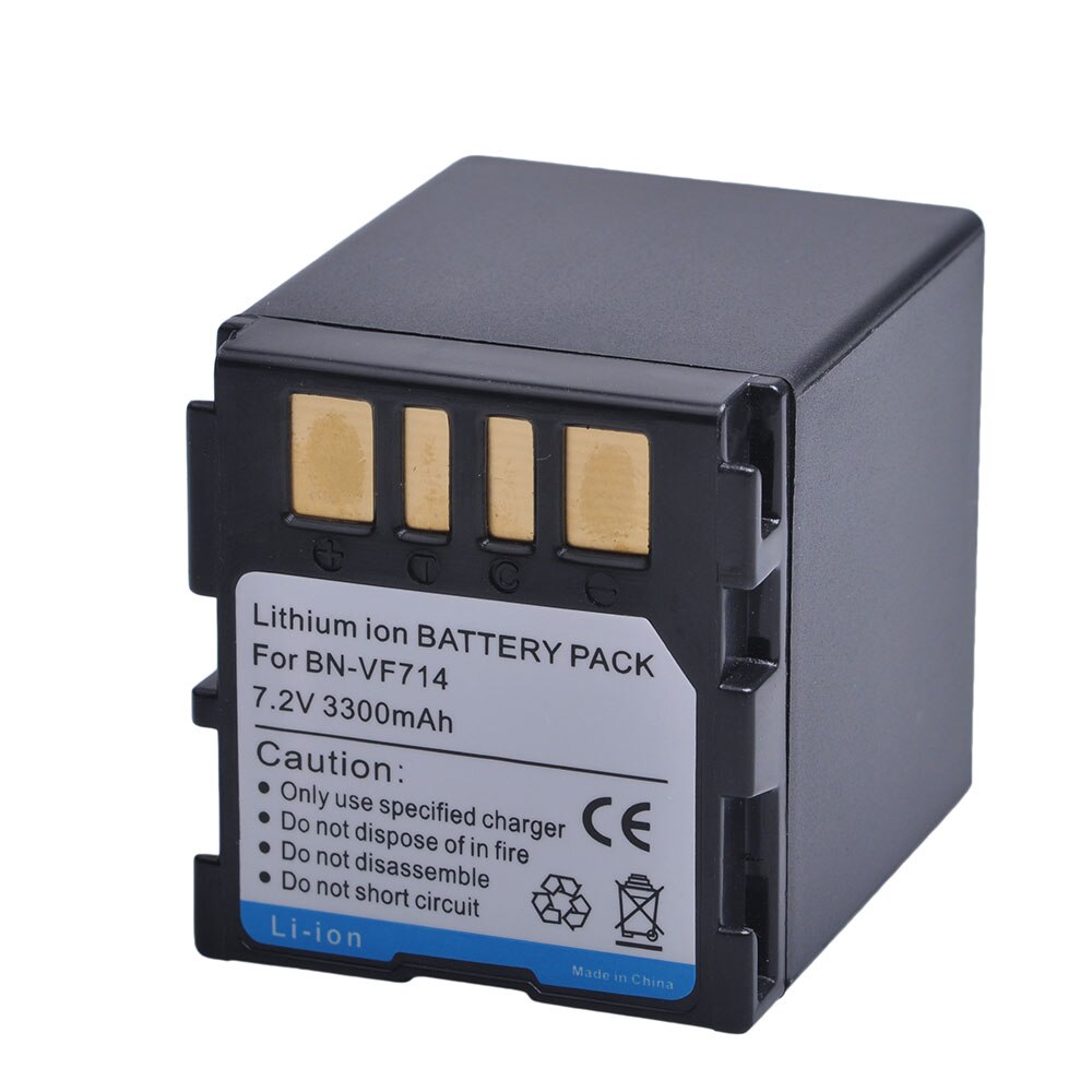 7.2V 3300mAh Battery for JVC BN-VF707 VF707U BN-VF714 VF714U BN-VF733 VF733U and GR-D239 GR-D240 GR-D245 GR-D247 GR-D250 GR-D270