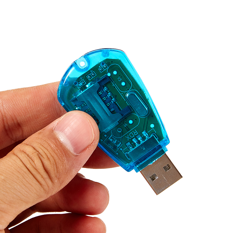 Lector de tarjetas SIM USB, escritor de tarjetas SIM, copia, clonador, respaldo, GSM, CDMA, WCDMA, teléfono móvil, DOM668