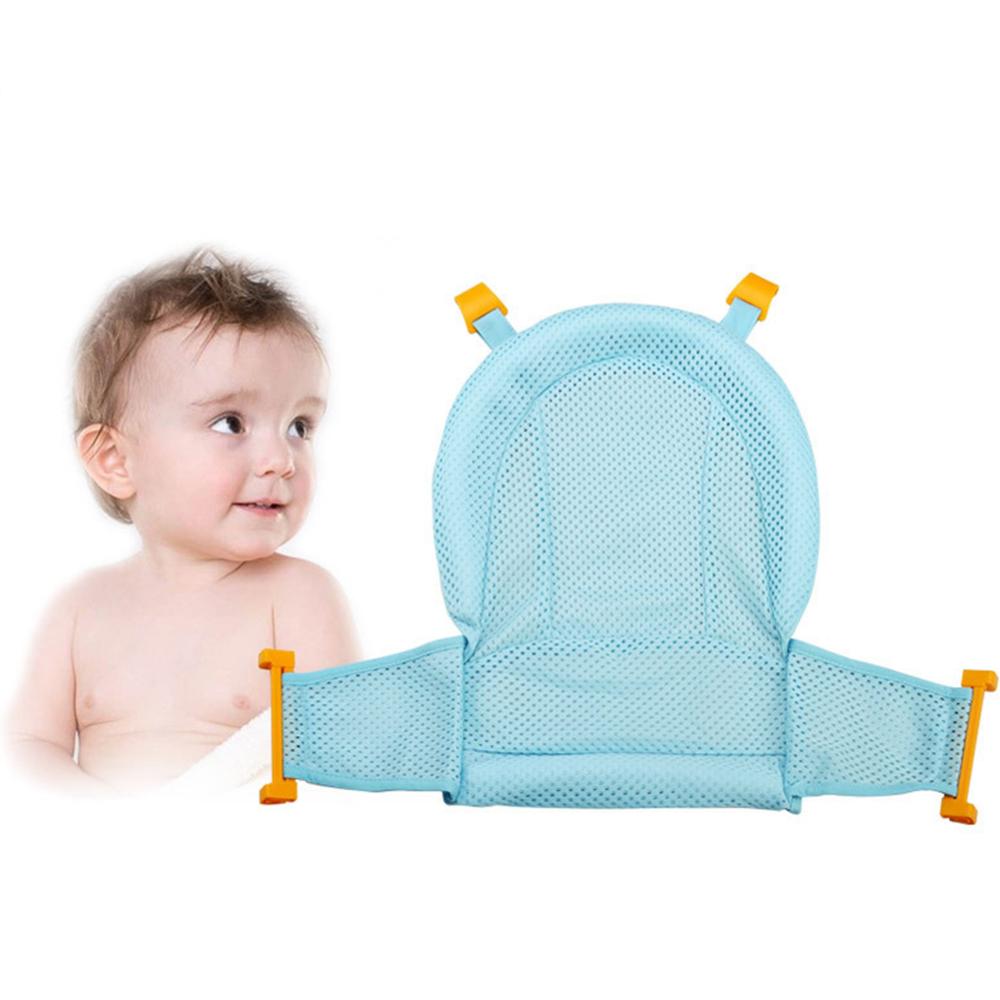 Forma de T bebé infantil bañera flotador tipo alfombra suave antideslizante Asiento de baño cojín