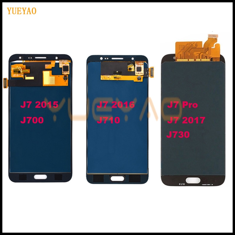 J7 écran TFT pour Samsung Galaxy J730 écran d'affichage à cristaux liquides pour Samsung J7 affichage J7 Pro J700 J700F LCD tactile J710