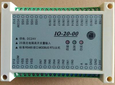 Schalter Digitale Eingang Signal Erwerb zu 485 Mechanische Lichtschranke IO Erweiterung Modul MODBUS: 20 Weg