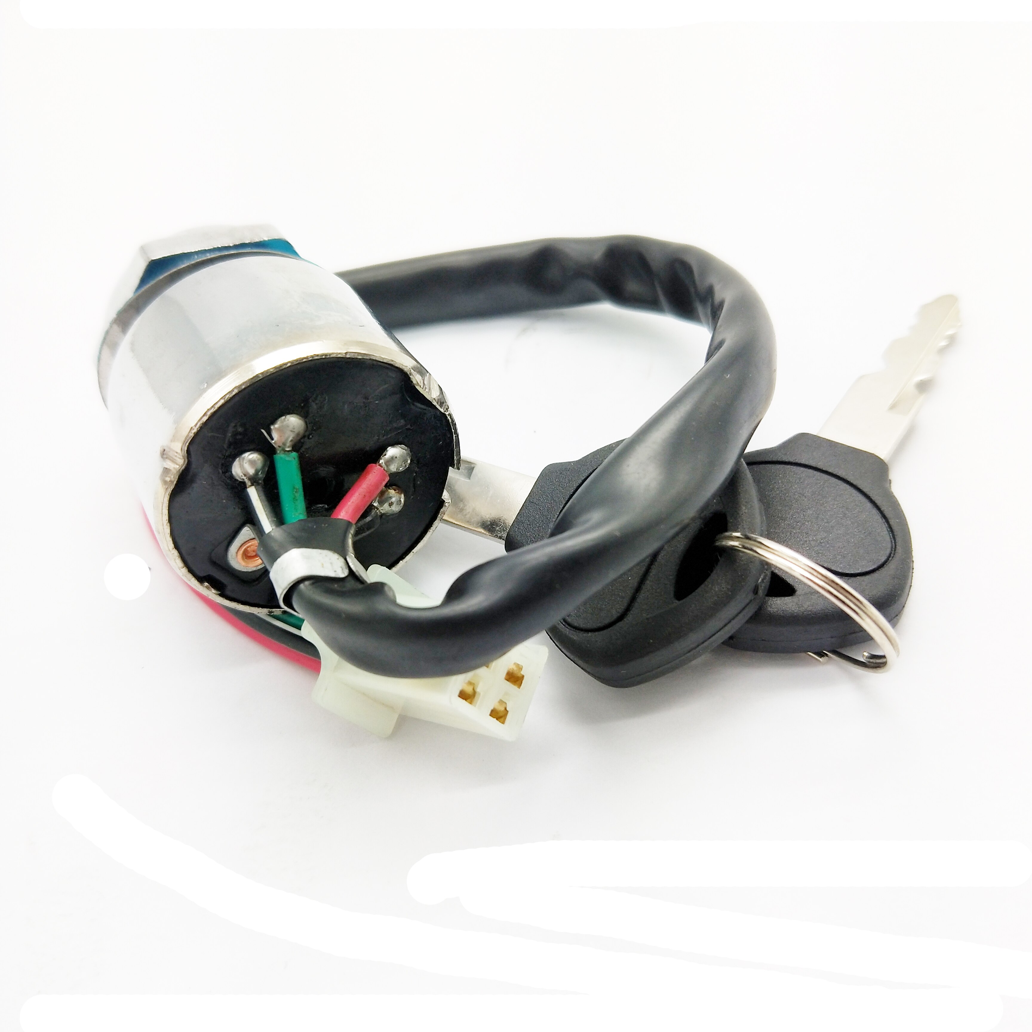 Nuovo 4 Fili ATV Quad di Accensione Interruttore A Chiave 110CC125CC 250CC sporco bicicletta Parti Del Motociclo