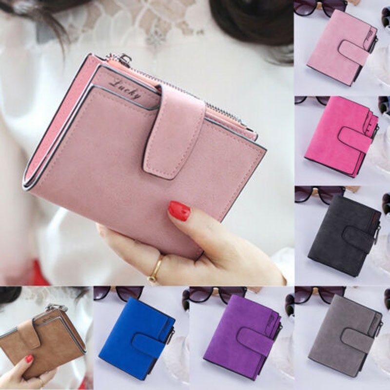 Brand Stylish Women Girls Leather Wallet Card Holder Coin Purse Clutch Small Handbag