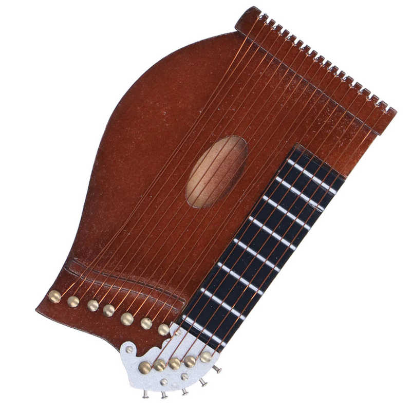 Miniatuur Guzheng Mini Ornament Guzheng Model Voor Home Decor