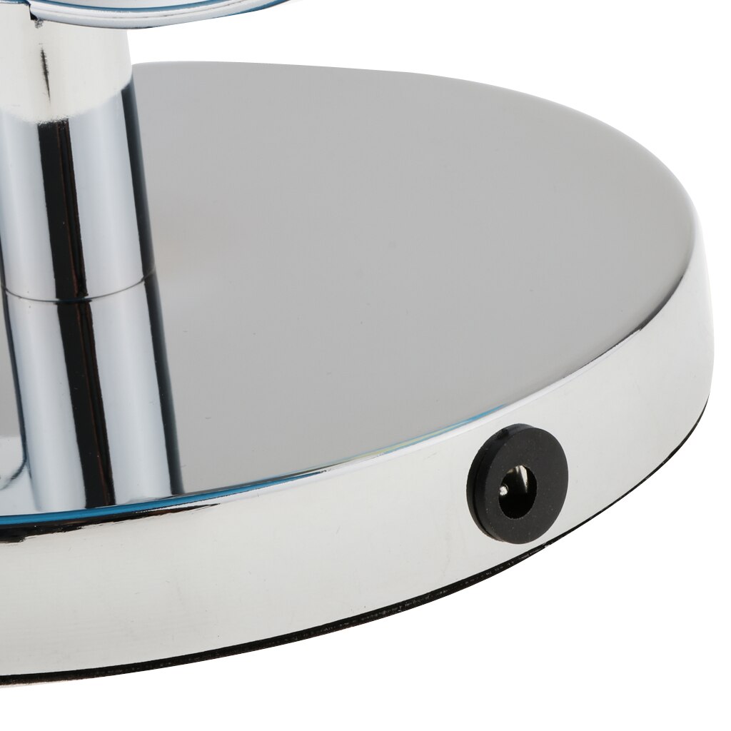 Illuminated Spinning World Globe Constellation Map Globe Night Light Lamp with Metal Stand for Bedroom Decoration