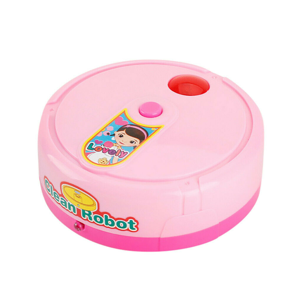 Juego de simulación para niños, electrodomésticos, barredora, juguetes educativos de desarrollo, juguetes de limpieza: Rosa