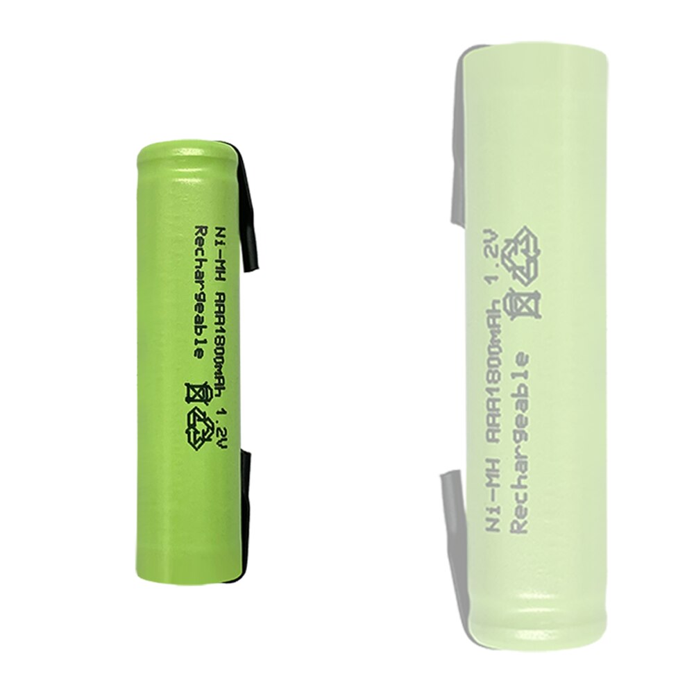 1.2V AAA 1800 mAh 1.2V Ni-MH Rechargeable Battery 1.2V Rechargeable Battery 3A Baterias