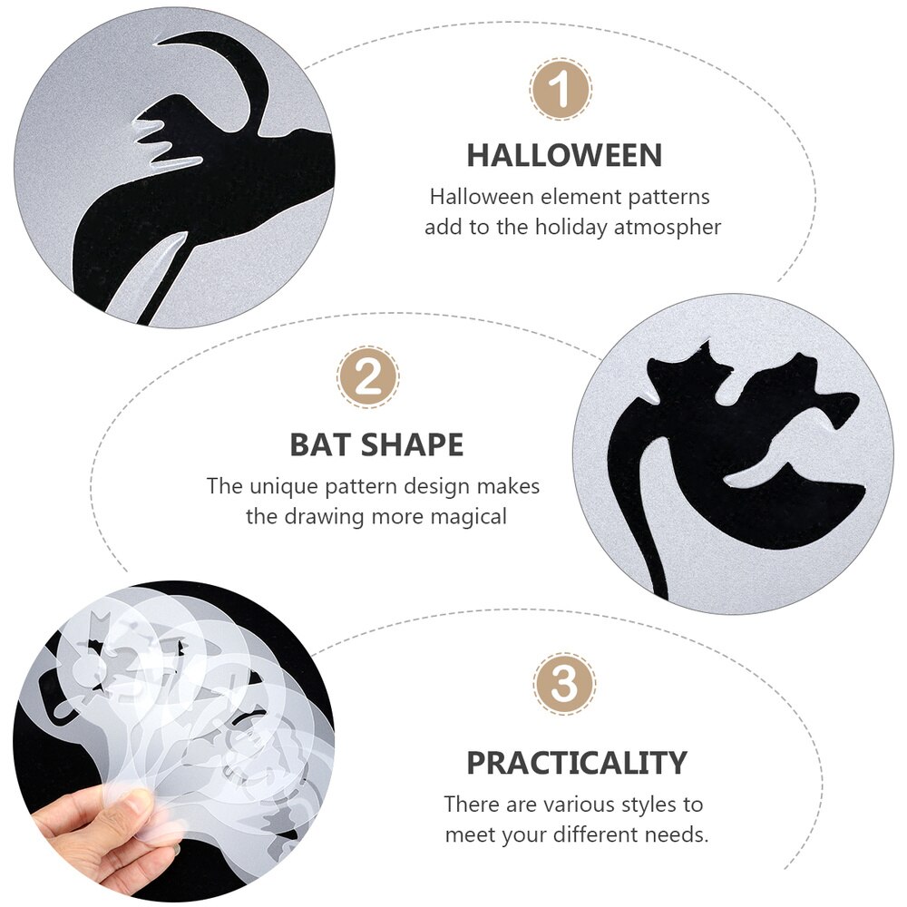 32pcs Coffee DIY Cappuccino Milk Foam Latte Stencils Printing Model for Kitchen Cafés