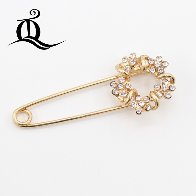 6.3-8.2Cm Broches Goud Kleur Mix Broches Broche Pin Voor Vrouwen, fijne Sieraden Voor Mannen Vrouwen Mode Kleding Accessoires: Nickel-Free White