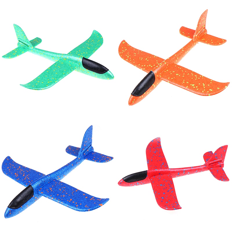 37CM EPP Schaum Hand Werfen Flugzeug draussen Starten Segelflugzeug Flugzeug freundlicher Spielzeug Interessante Spielzeug