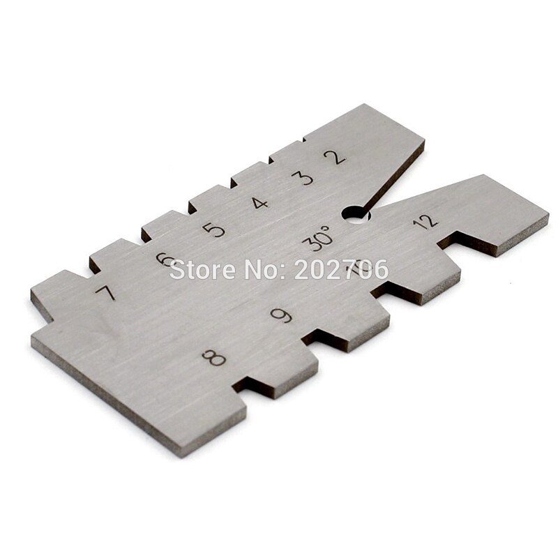 TR 30 DEGREE 29 DEGREE ACME SCREW THREAD GAUGE GAGE TOOL GRINDING Stainless Steel Cutting Tools