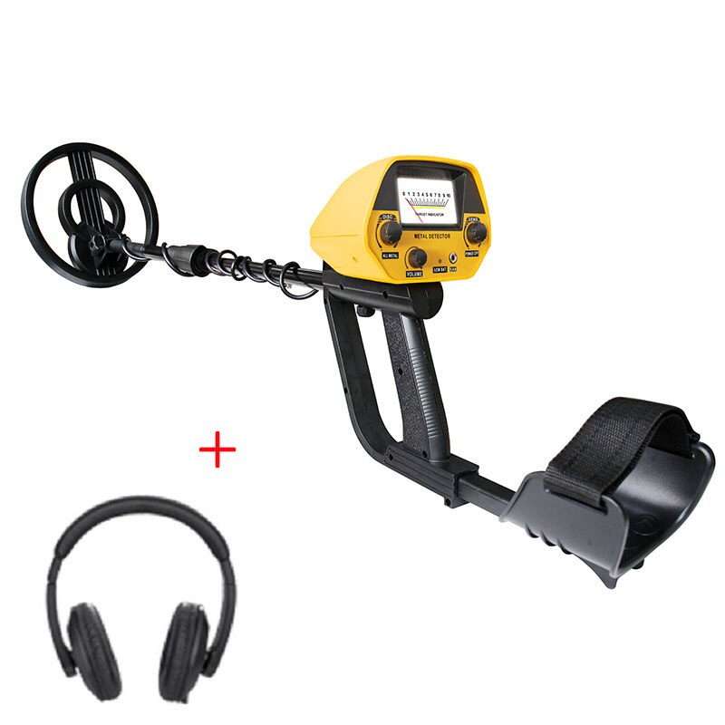 MD-5090 Underground Metal Detector High Precision Gold Treasure Detectors Metal Finder Treasure Hunter Gold Digger Metal Seeker: With headphones