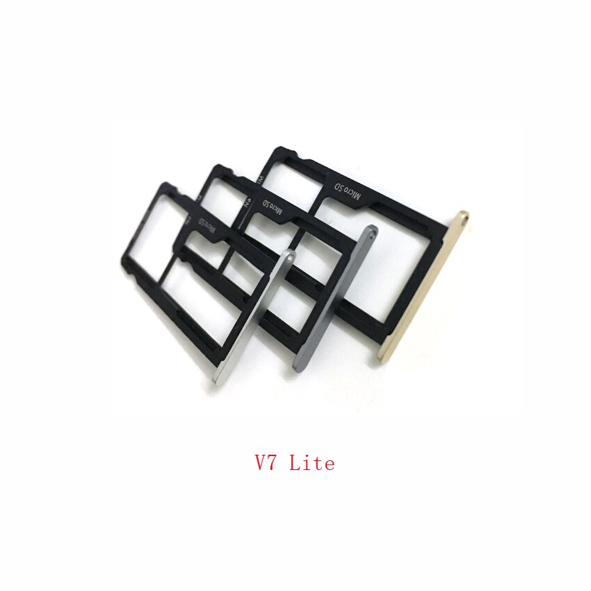 Sim Card Slot Lade Houder Voor Zte Blade V7 V7 Lite Sim Socket Adapter Vervangende Onderdelen