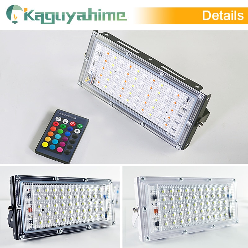 Kaguyahime LED Schijnwerper 50W 10W 220V 240V Reflector Licht Straat Lamp Waterdicht IP65 Outdoor Overstroming Licht tuin LED Spotlight